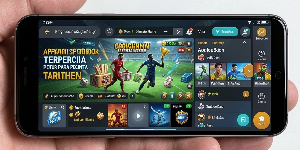 Screenshot utama 8364 menampilkan tampilan antarmuka sportsbook yang menarik.