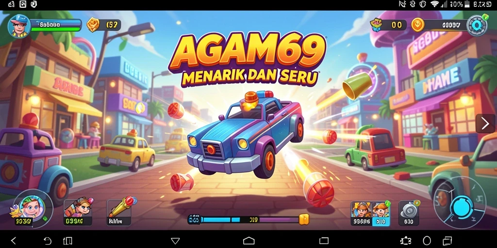 Screenshot menampilkan gameplay intens dan menyenangkan dari AGAM69.
