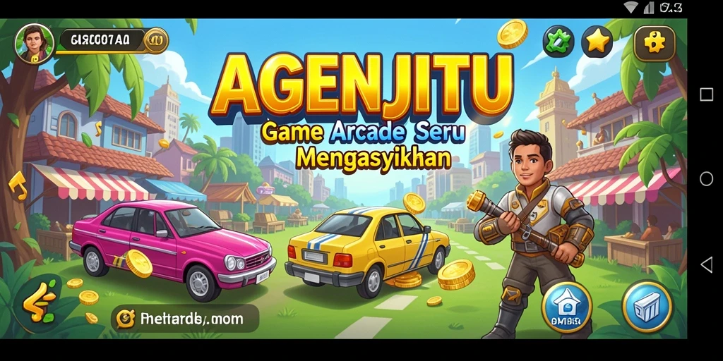 Screenshot aksi seru gameplay AGENJITU dengan grafik menarik.