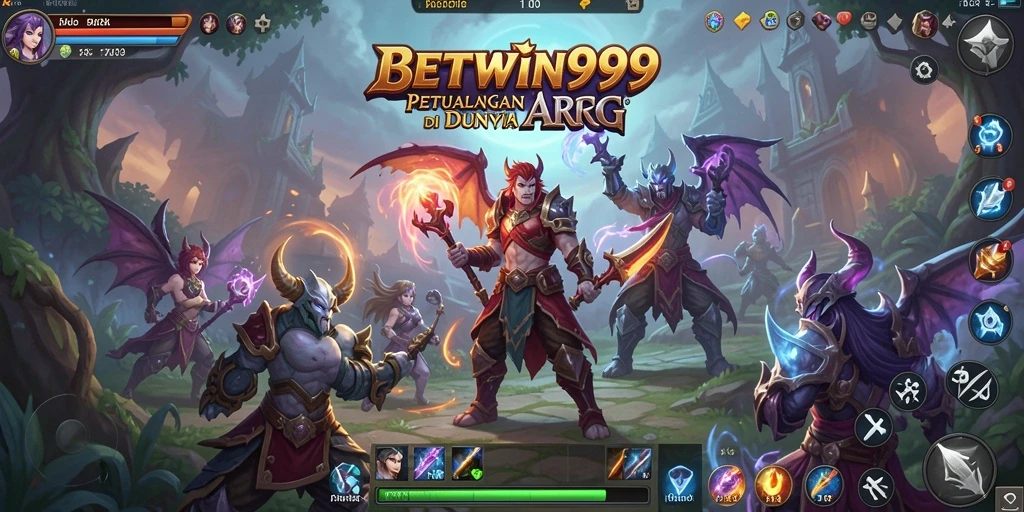 Tampilan menarik gameplay ARPG BETWIN999.