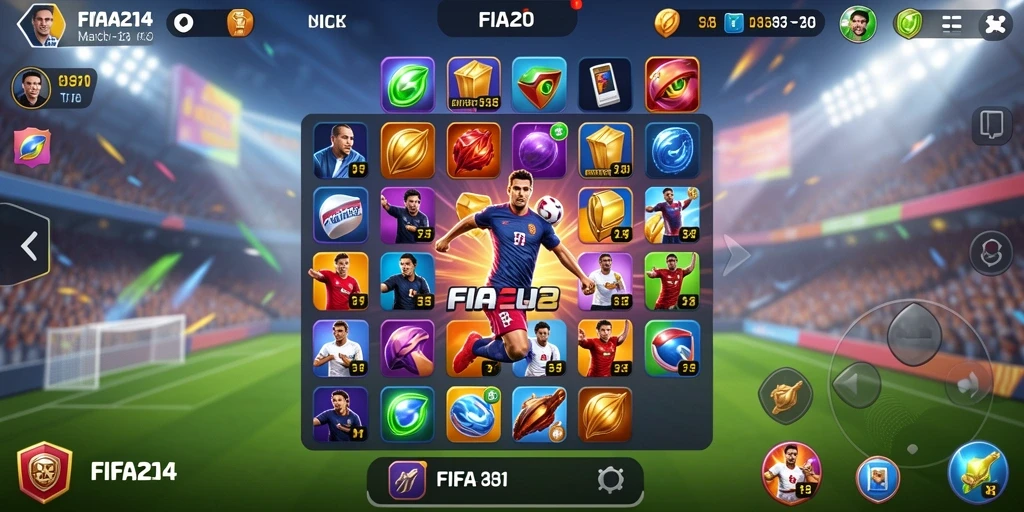 Gameplay menarik dari FIFA234 menunjukkan keseruan permainan Match-3.