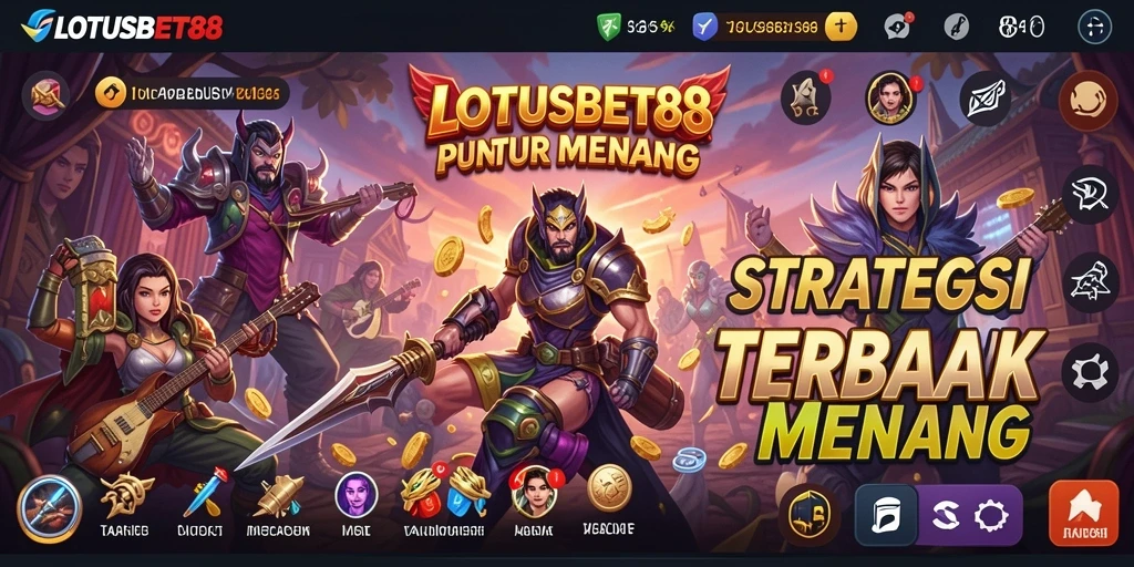 Tampilan permainan StrategyLOTUSBET88 yang seru dan menantang.
