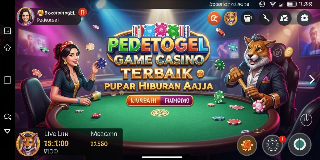 Tampilan gameplay seru di PEDETOGEL yang memikat para pemain.