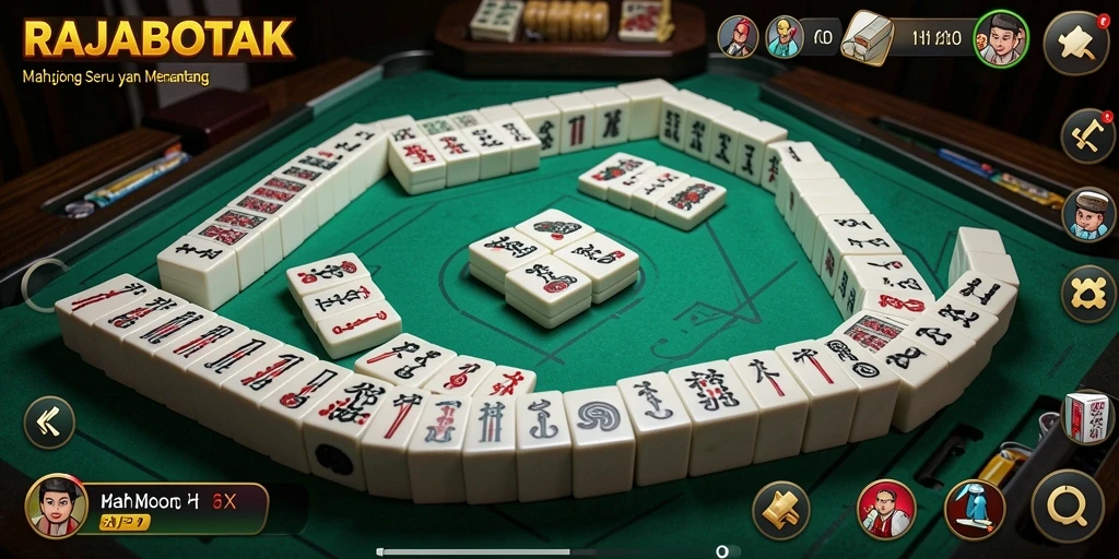 Tampilan gameplay seru dari RAJABOTAK yang menarik