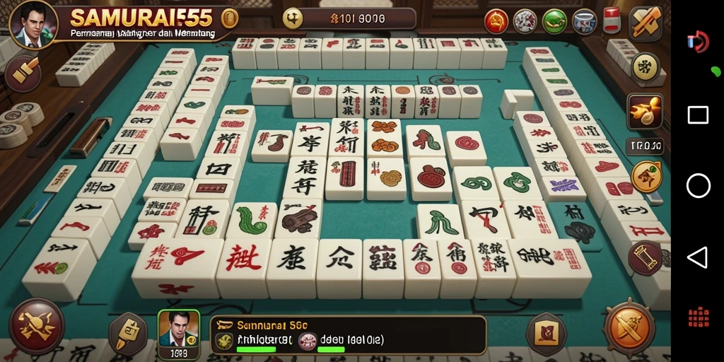 Tampilan gameplay SAMURAI555 yang menarik dan mendebarkan.