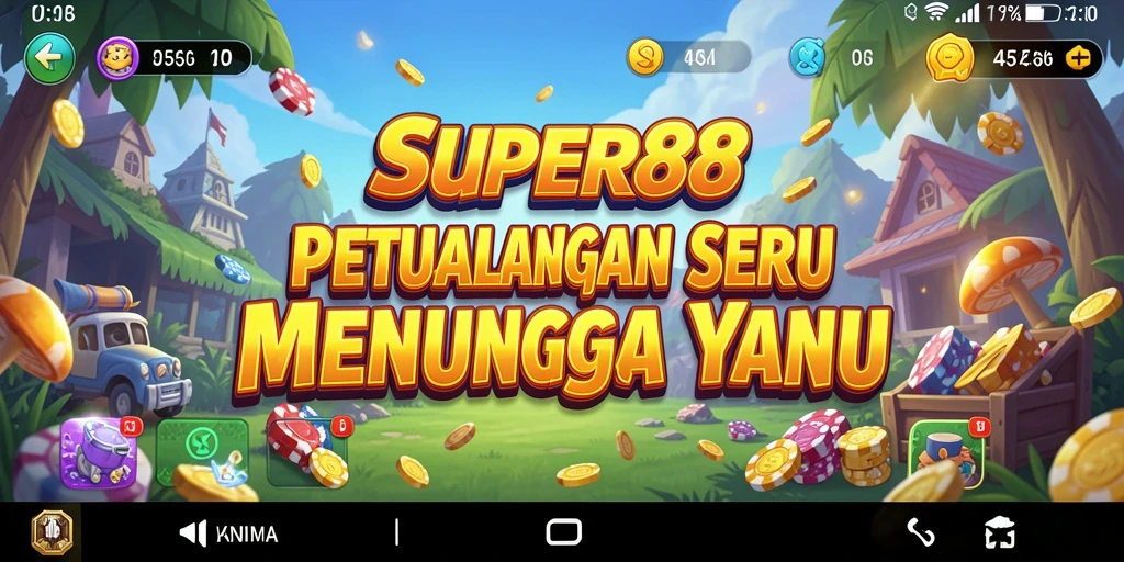 Screenshot dari gameplay SUPER88 menampilkan aksi petualangan yang mendebarkan.